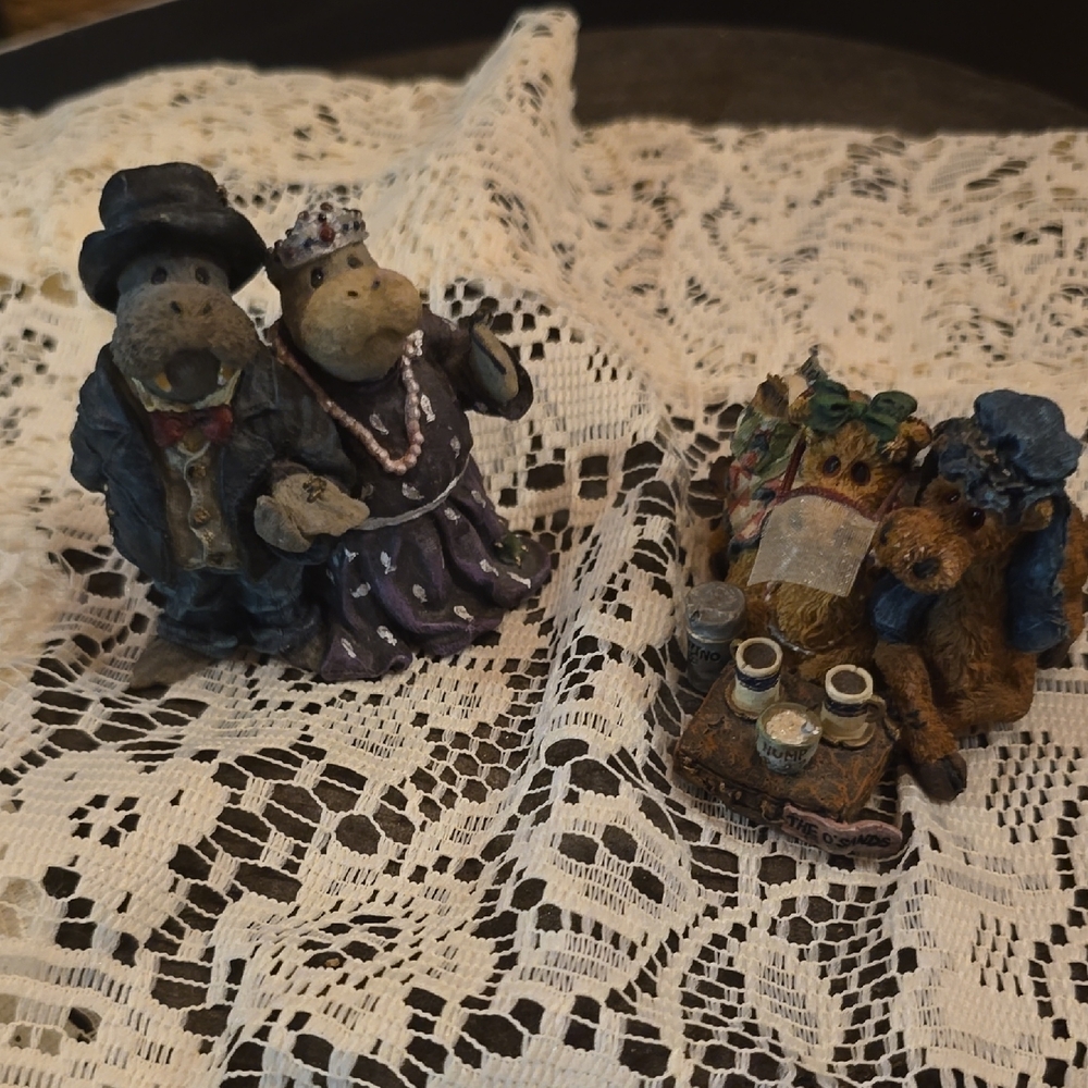 Charming Walrus And Camel Figurines Set From Boyds